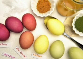 barvení vajíček