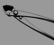 konkávní kleště rovné