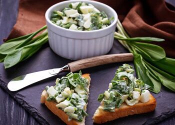 cesnek medvedi salat