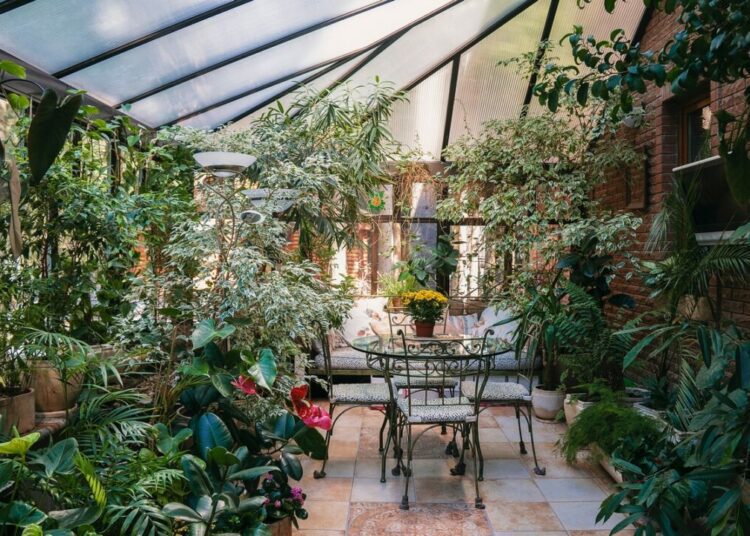 Zimní zahrada: oáza uprostřed chladu