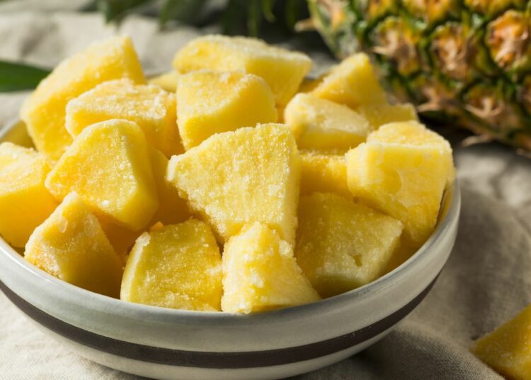 Mražení tropického ovoce pro exotické dezerty