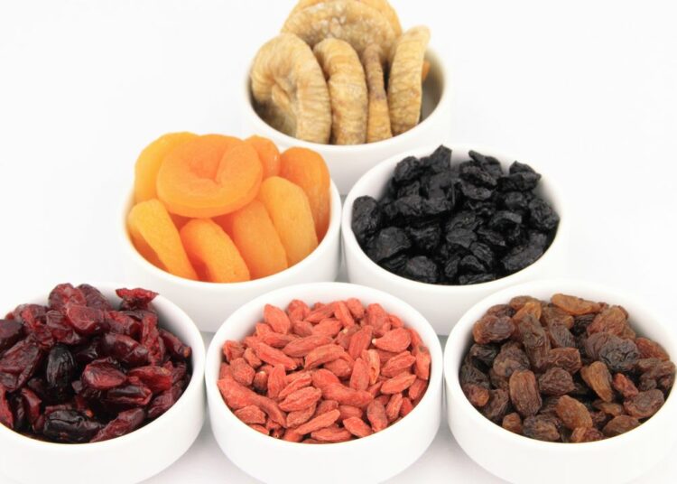 Sušení ovoce pro zimní trail mixy