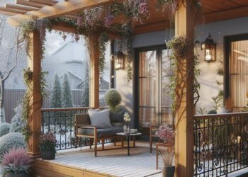 pergola foto - a dům