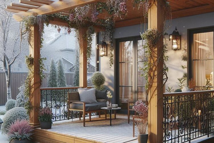 pergola foto - a dům